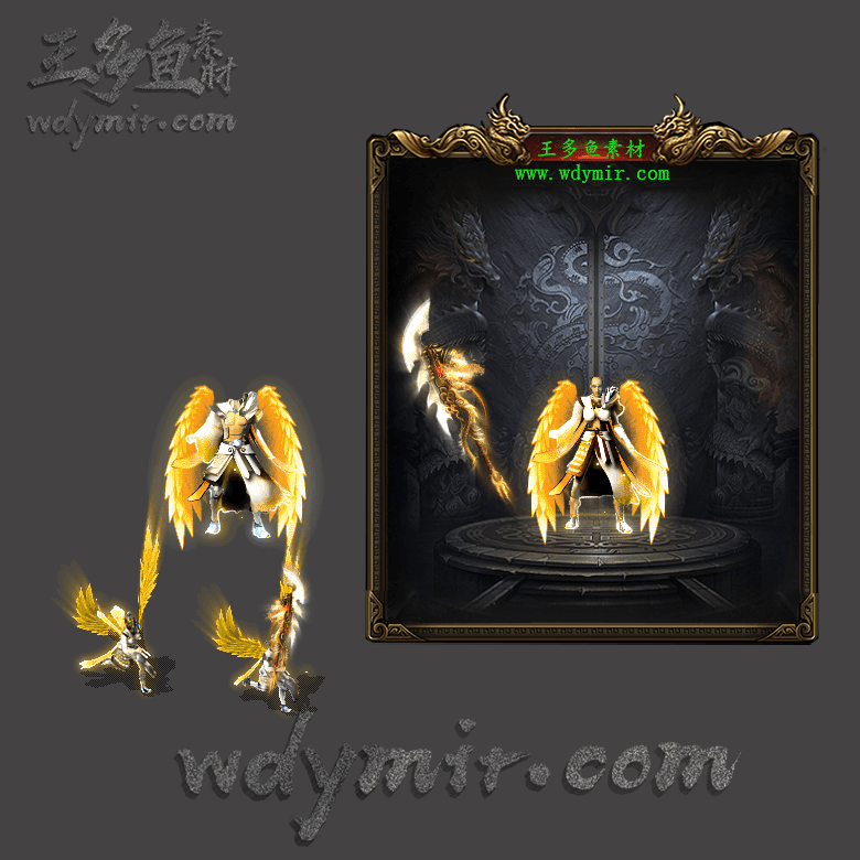 JJ-00033 1套复古男女剑甲