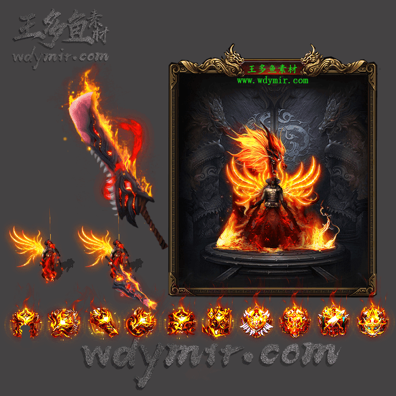 JJ-00077 1套单职业剑甲首饰