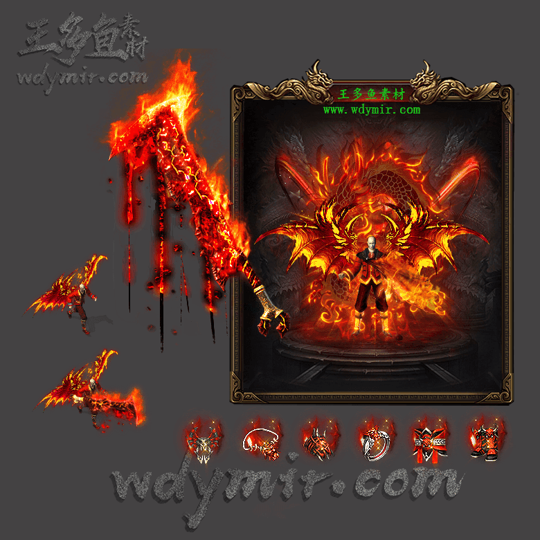 JJ-00078 1套单职业剑甲首饰