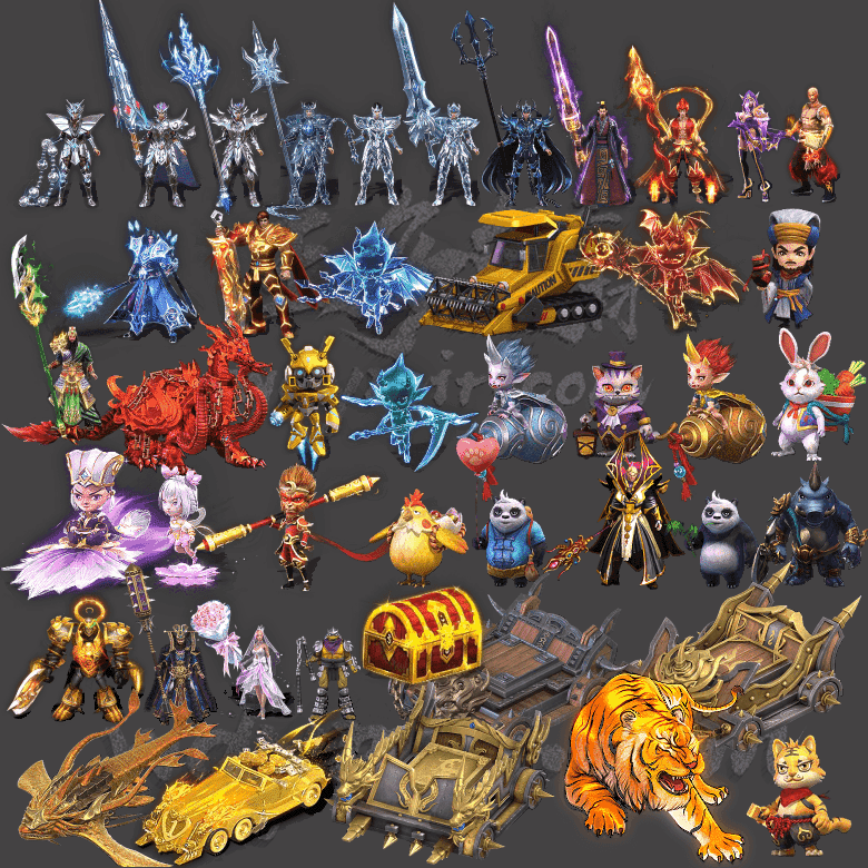 NPC-00002 45组NPC素材