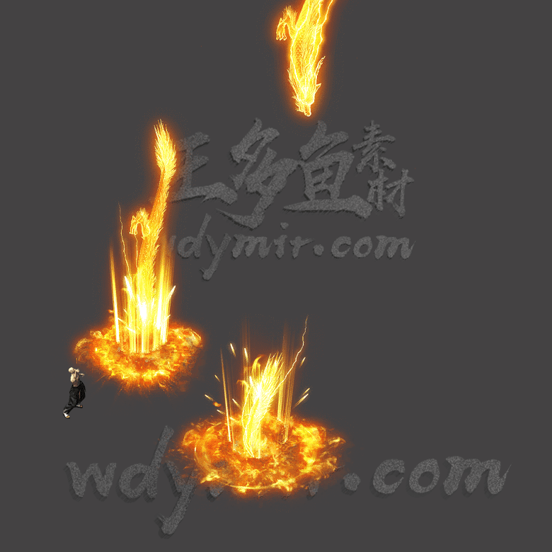 JN-033 1组自定义技能特效