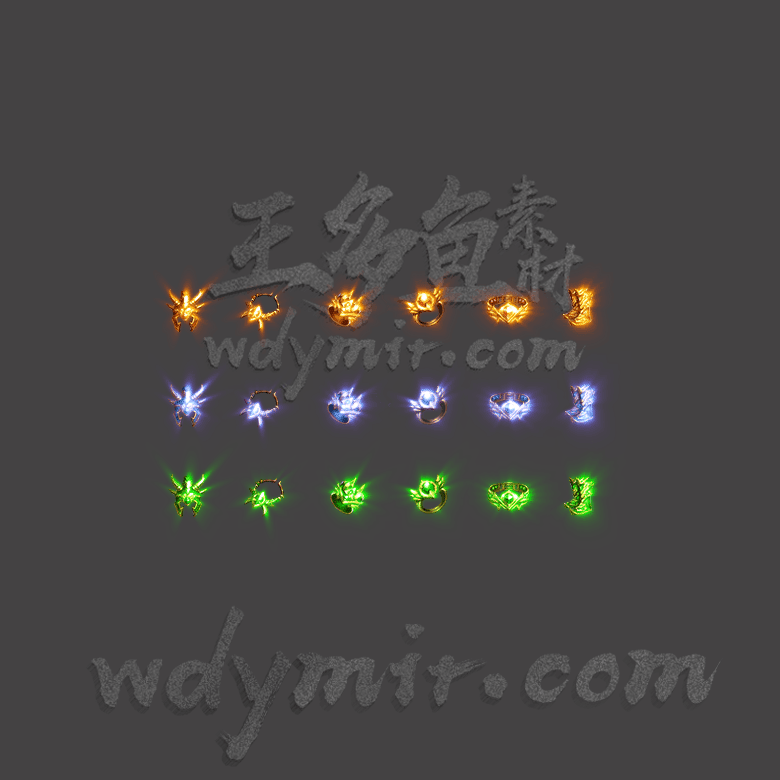 SS-0075 3套首饰素材